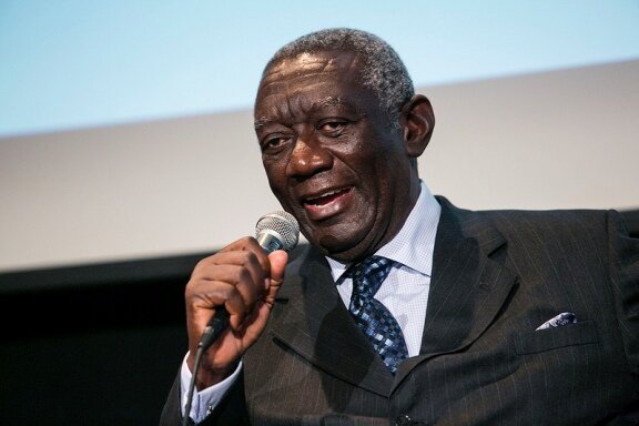 Former President of Ghana John Kufuor speaks at World Water Week. (Photo by Worldwaterweek)