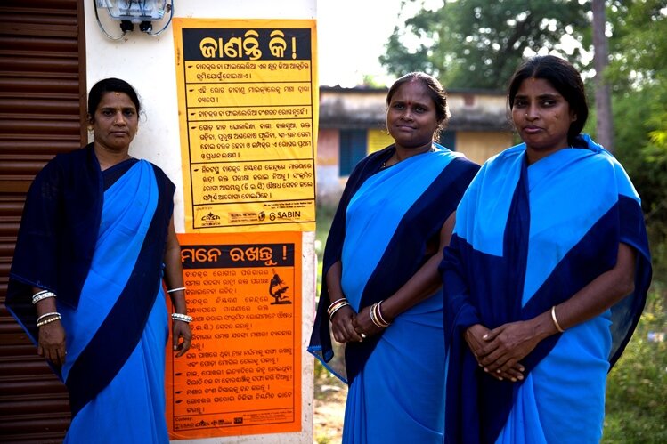 ASHAs in Ganjam District, Odisha, India